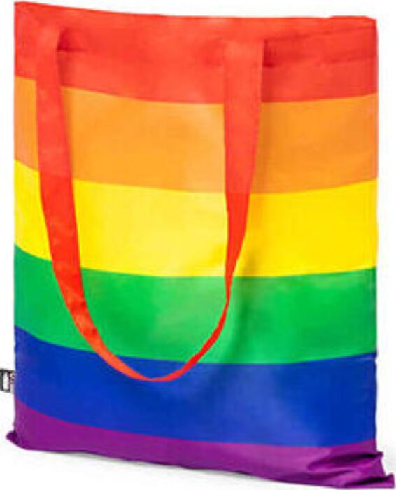 Bolsa de Tela PRIDE Bandera Arcoíris Ecológica Bolsa de Tela PRIDE Bandera Arcoíris Ecológica