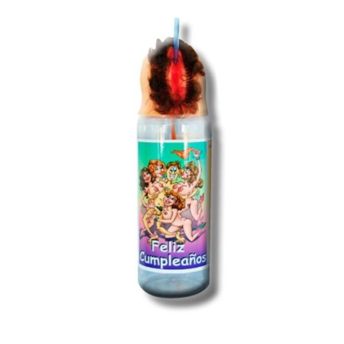 Flasche DIABLO PICANTE Lippenform für Feiern und Events Flasche DIABLO PICANTE Lippenform für Feiern und Events