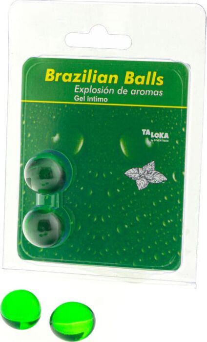 Brazilian Balls Taloka Menta - Placer Intenso