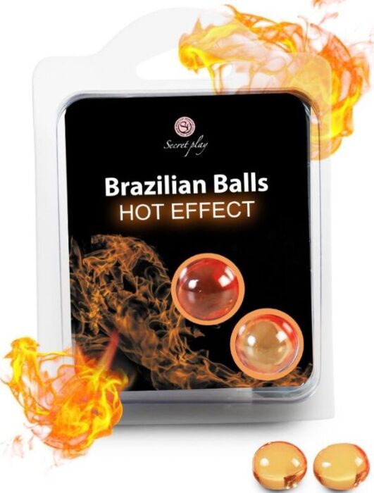 Brazilian balls warming effect 2 unidades Brazilian balls warming effect 2 unidades