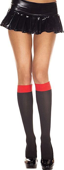 Socken Music Legs – Glatte blickdichte Socke