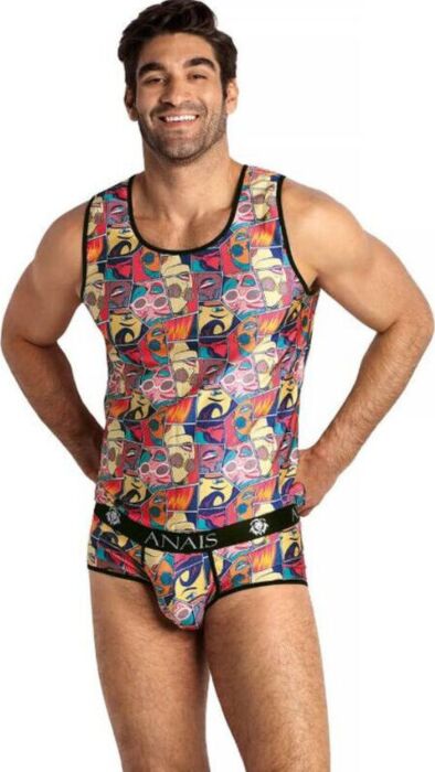 Camiseta ANAIS MEN Comics Top XL - Sexy y Clásica Camiseta ANAIS MEN Comics Top XL - Sexy y Clásica