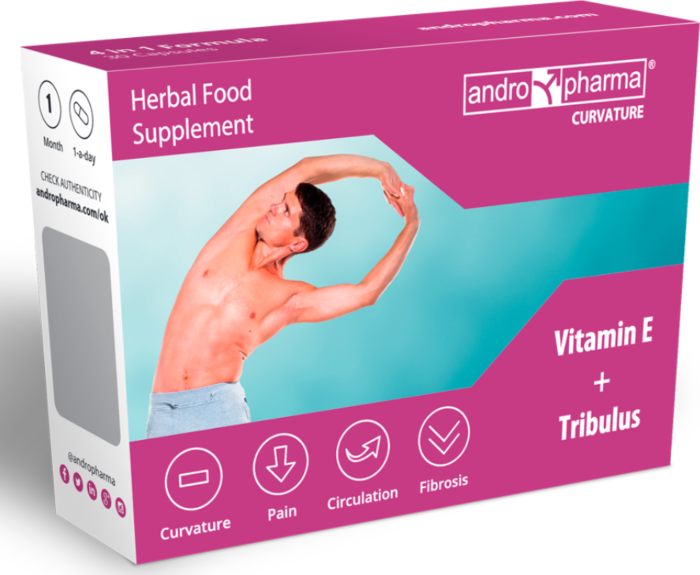 Kapseln ANDRO MEDICAL Curvature – Männerpflege Ergänzung