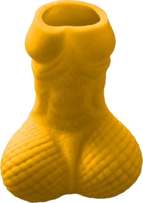 Chupito Pene Diablo Picante Amarillo Divertido