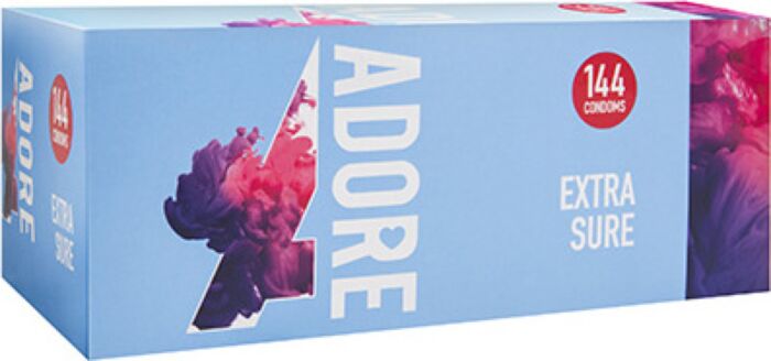 Pasante Adore Extra Sure Kondome – 144er Pack