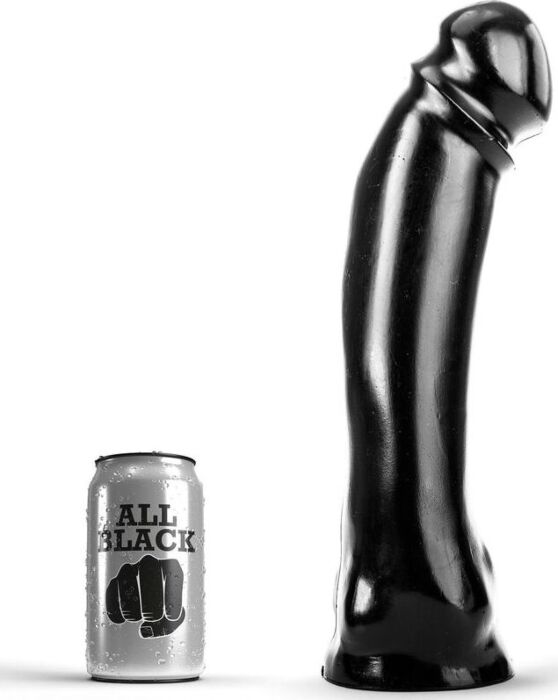 Dildo ALL BLACK DONG 33 cm extra lang
