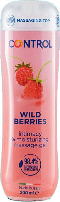 Control - Gel de Masaje 3 en 1 Wild Berries 200 ml