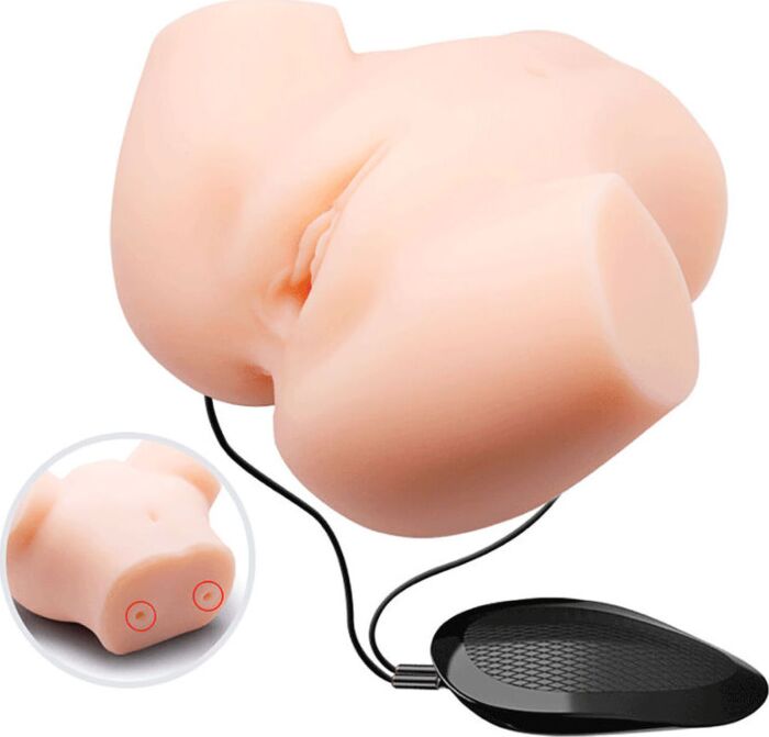 Masturbator CRAZY BULL mit doppelter Vibration und realistischen Texturen Masturbator CRAZY BULL mit doppelter Vibration und realistischen Texturen