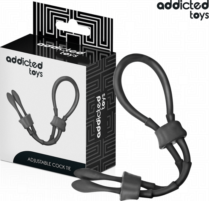Cuerda Silicona Addicted Toys Ajustable para el Pene