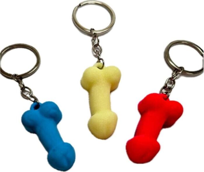 Lustiger Schlüsselanhänger Diablo Picante mit leuchtendem Effekt