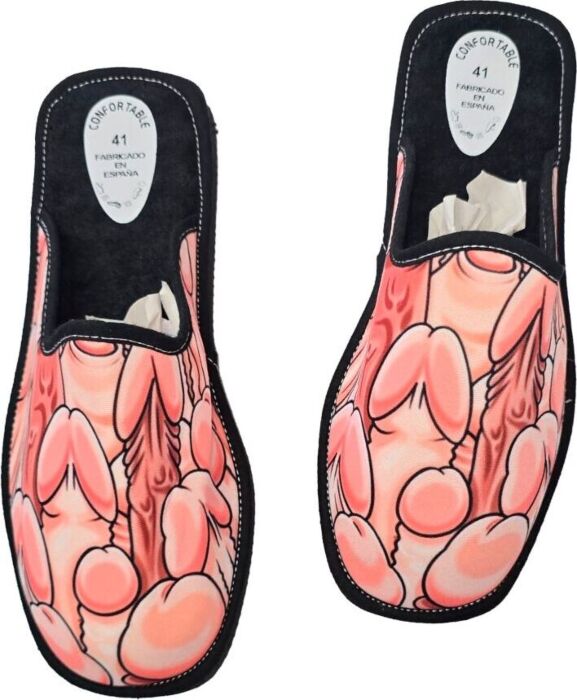 Hausschuhe Diablo Picante Klein 36-37-38 mit originellem Design Hausschuhe Diablo Picante Klein 36-37-38 mit originellem Design