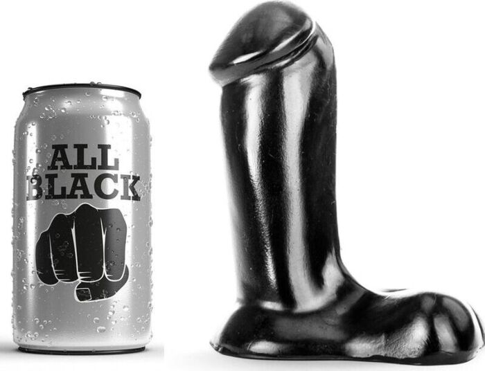 Dildo All Black 14 cm - Realistisch für Einsteiger Dildo All Black 14 cm - Realistisch für Einsteiger