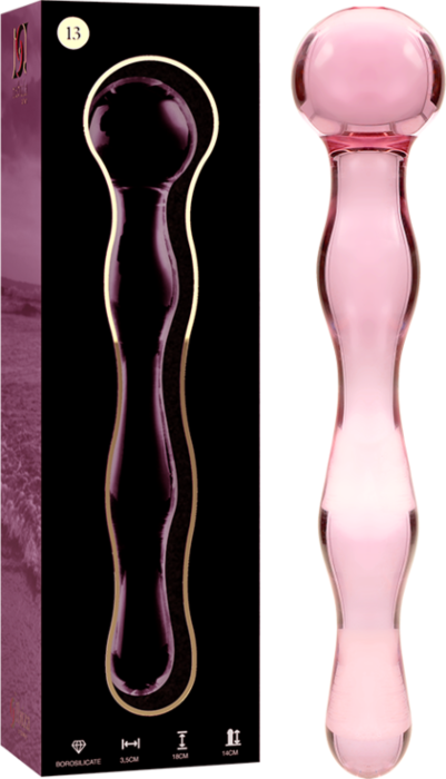 Dildo Cristal Rosa Nebula 13 Dildo Cristal Rosa Nebula 13