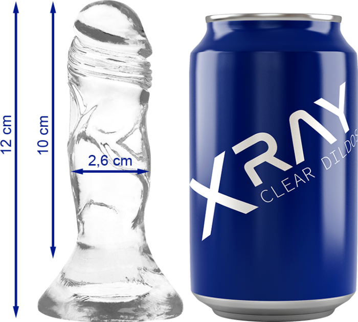 Dildo Cristalino Claro 12cm Dildo Cristalino Claro 12cm