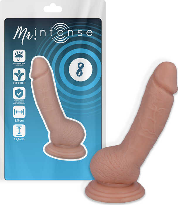 Dildo MR. INTENSE 17.6 cm - realistische Form und Gefühl