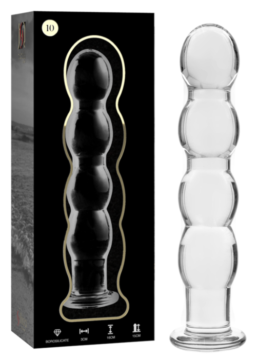 Dildo NEBULA SERIES BY IBIZA Modell 10 aus Borosilikatglas