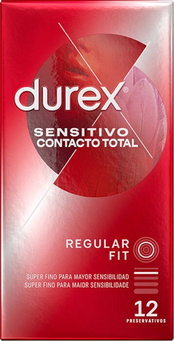Durex sensitivo contacto total 12 uds Durex sensitivo contacto total 12 uds