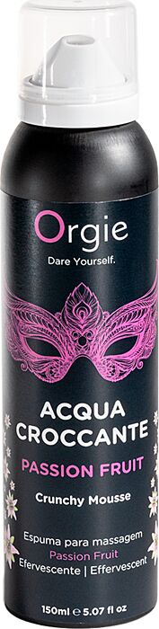 Massageschaum Orgie Acqua Croccante Passion Fruit