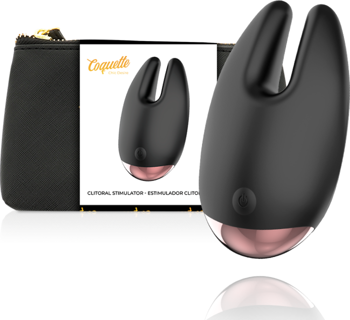 Estimulador Coquette Noir-Gold Estimulador Coquette Noir-Gold