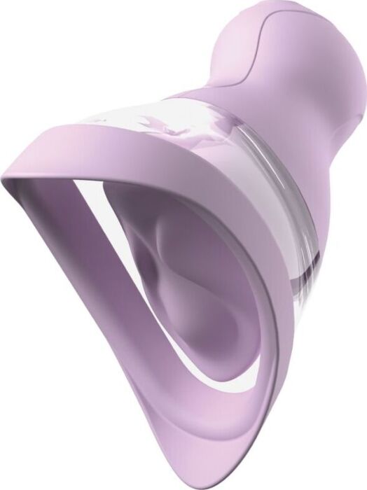 Intimpumpe FANTASY FOR HER VELOURA TOUCH mit Saug- und Vibrationsfunktion, Lila