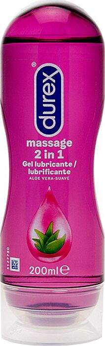DUREX LUBES Play Massage Aloe Vera Gleitgel 200 ml