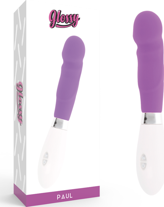 Glossy paul vibrador lila Glossy paul vibrador lila