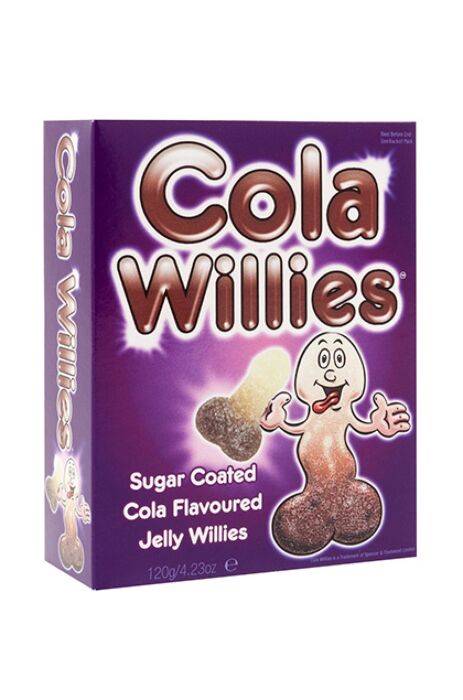 Golosinas Divertidas SPENCER & FLEETWOOD - Penisse aus Gummi mit Cola-Geschmack Golosinas Divertidas SPENCER & FLEETWOOD - Penisse aus Gummi mit Cola-Geschmack