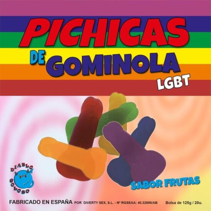 Gominolas Frutas PRIDE - Sabor Erótico y Divertido Gominolas Frutas PRIDE - Sabor Erótico y Divertido