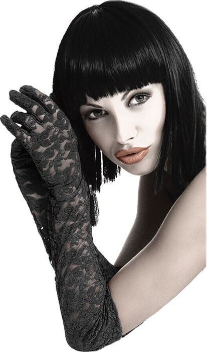 Guantes Chilirose CR 3071 Negro Elegantes y Seductores