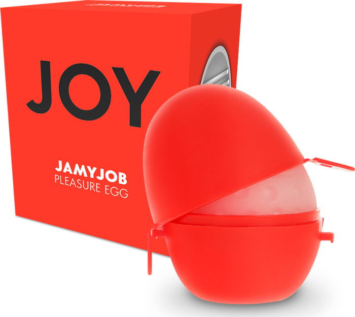 Diskreter Masturbator‑Ei JAMYJOB mit texturiertem Inneren