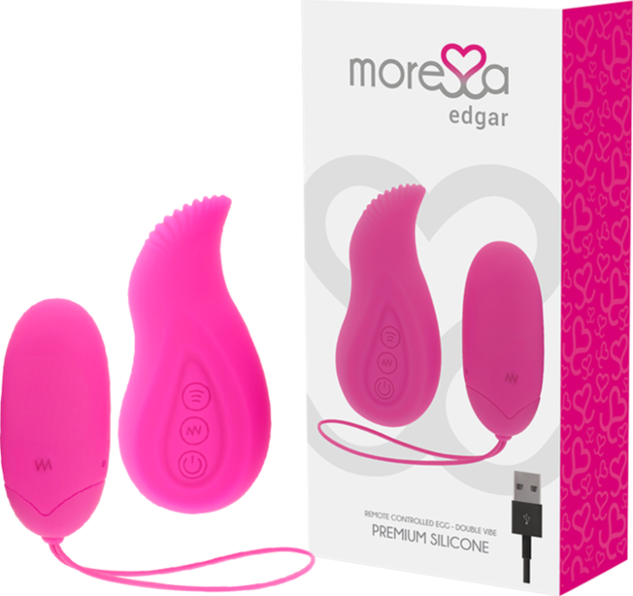 Vibrator Set MORESSA Edgar mit Fernbedienung und Synchronisation
