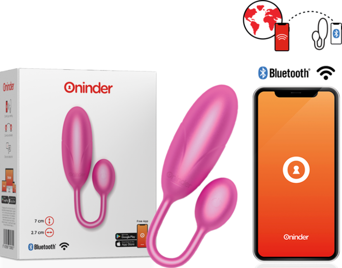 ONINDER DENVER HUEVO VIBRADOR 7 X 2.7 CM APP GRATUITA ONINDER DENVER HUEVO VIBRADOR 7 X 2.7 CM APP GRATUITA
