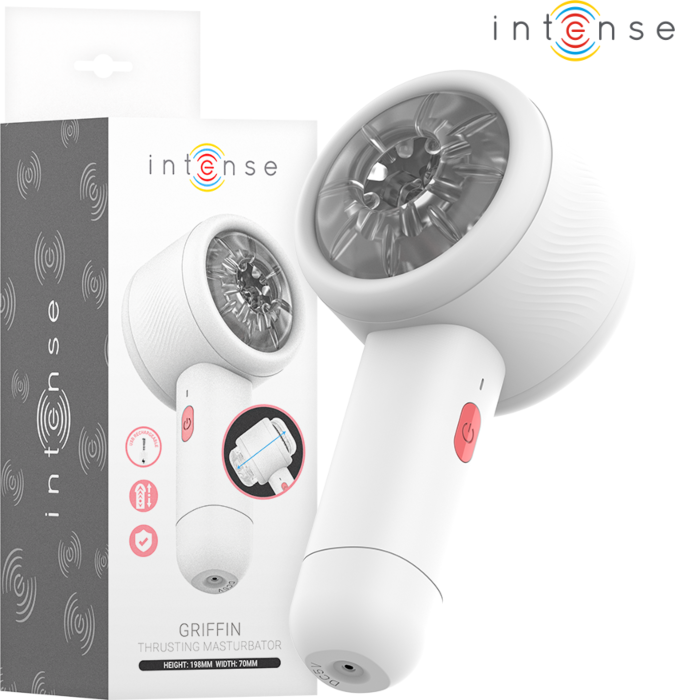 Masturbator INTENSE FOR HIM Griffin mit teleskopischer Funktion