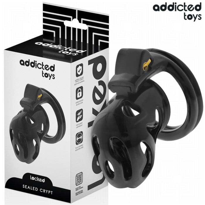 Jaula de Castidad Addicted Toys Locked 8 cm Jaula de Castidad Addicted Toys Locked 8 cm