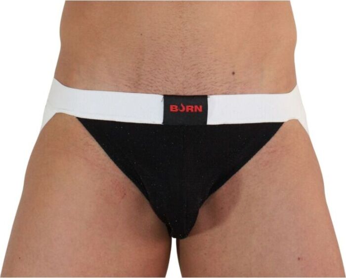 Jockstrap BURN 004 Negro Brillante - Sensualidad Total Jockstrap BURN 004 Negro Brillante - Sensualidad Total