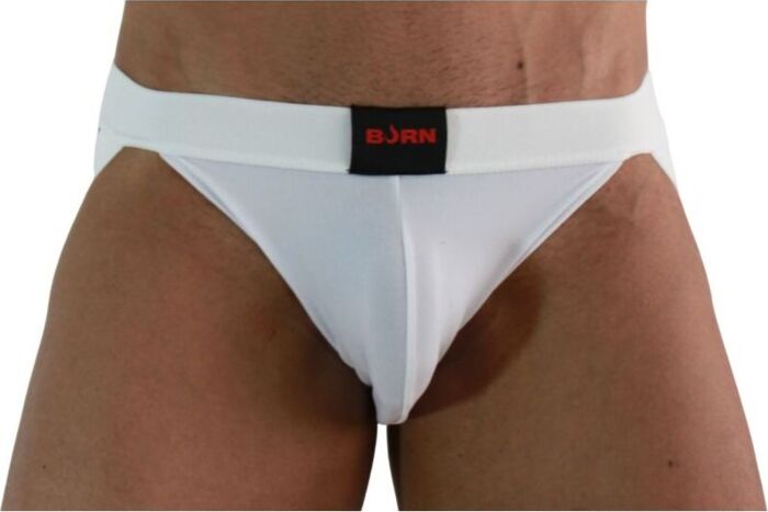 Jockstrap BURN 007 Blanco - Sensualidad y Estilo