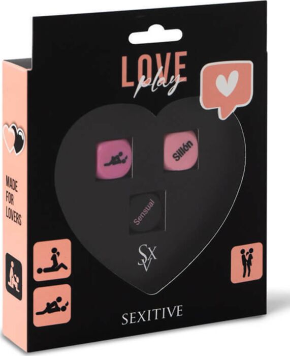 Erotik-Würfel SEXITIVE Love Play 3er-Pack