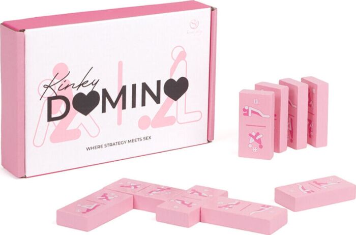 Juego de Madera Kinky Domino Secretplay Diversión Erótica