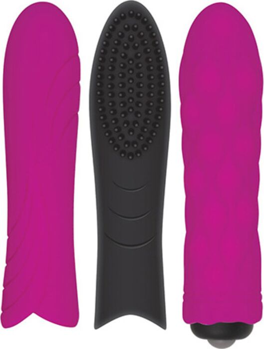 Vibrator-Set Evolved Pleasure Sleeve Trio mit Hüllen