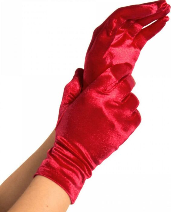 Leg avenue guantes saten rojo Leg avenue guantes saten rojo