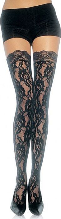 Leg avenue medias de encaje floral Leg avenue medias de encaje floral