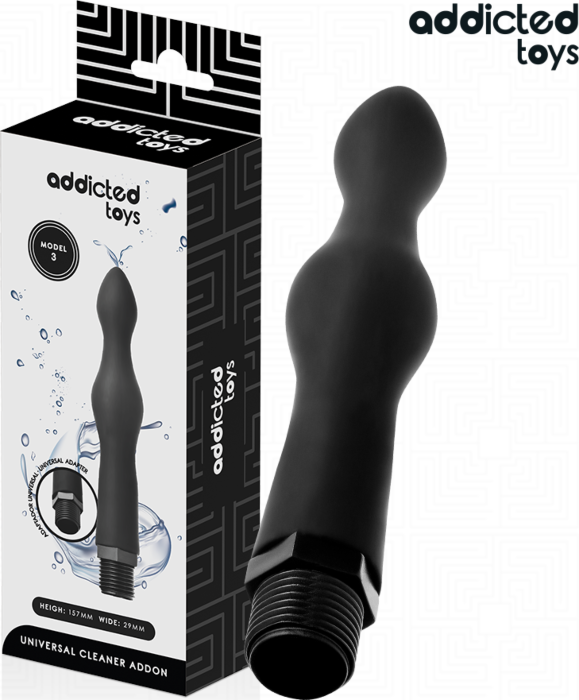 Limpiador Anal Addicted Toys Modelo 3 - Higiene Perfecta Limpiador Anal Addicted Toys Modelo 3 - Higiene Perfecta