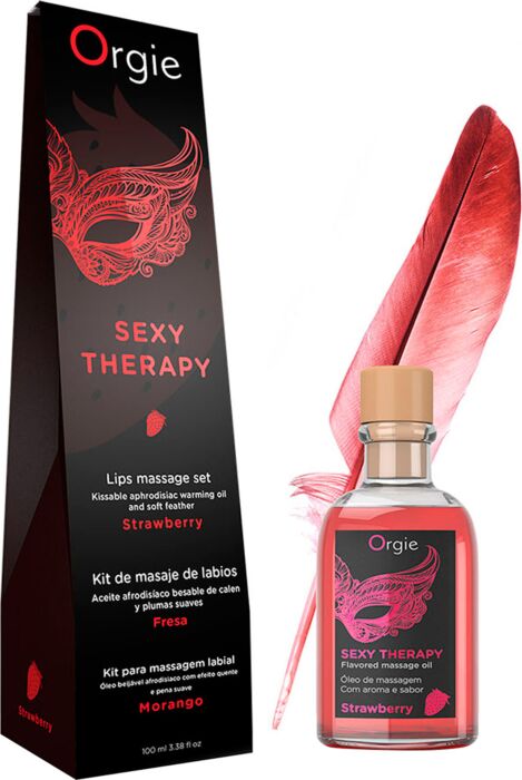 Lips Massage Kit  Strawberry