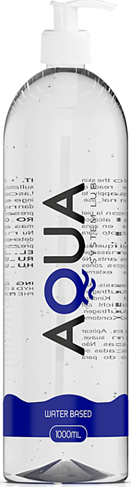 Lubricante Aqua Quality 1000 ML Suave y Sedoso