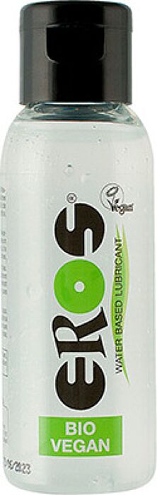 Wasserbasiertes Gleitgel Eros Bio & Vegan 50 ml
