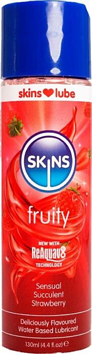 Gleitgel SKINS Fruity Erdbeere 130 ml Gleitgel SKINS Fruity Erdbeere 130 ml