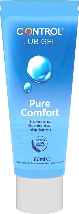 Lubricante Control Pure Comfort 80ml - Hidratación Intensa