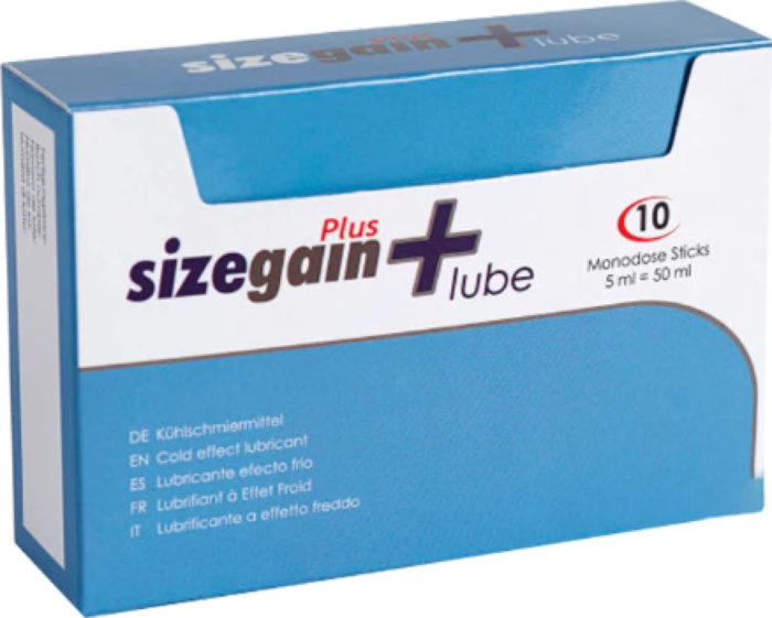 Gleitgel 500COSMETICS Sizegain Plus Lube Kälteeffekt Gleitgel 500COSMETICS Sizegain Plus Lube Kälteeffekt