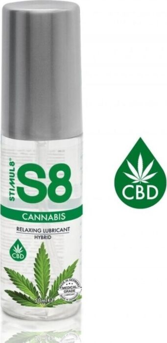 STIMUL8 S8 Cannabis Hybrid Gleitmittel 50 ml STIMUL8 S8 Cannabis Hybrid Gleitmittel 50 ml