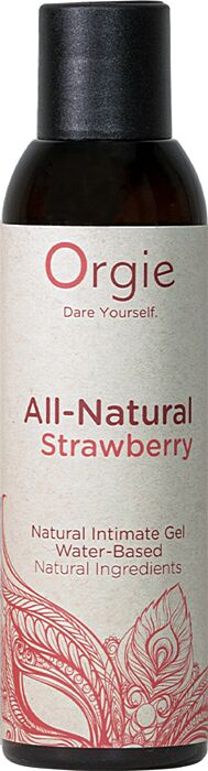 Orgie ALL-NATURAL STRAWBERRY Gleitgel mit Erdbeergeschmack